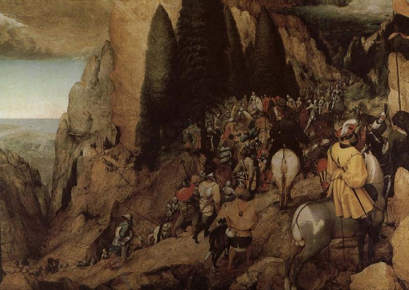 Pieter Bruegel Saul changes oil painting picture
